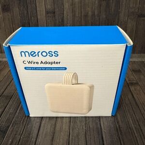 New! Meross C Wire Adaptor.